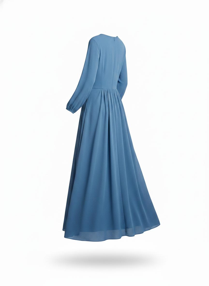 Women's Blue Maxi Dress
