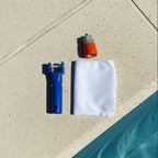 Poolvora Poolreiniger mit Wasserdruck für Pools Teiche und Whirlpools