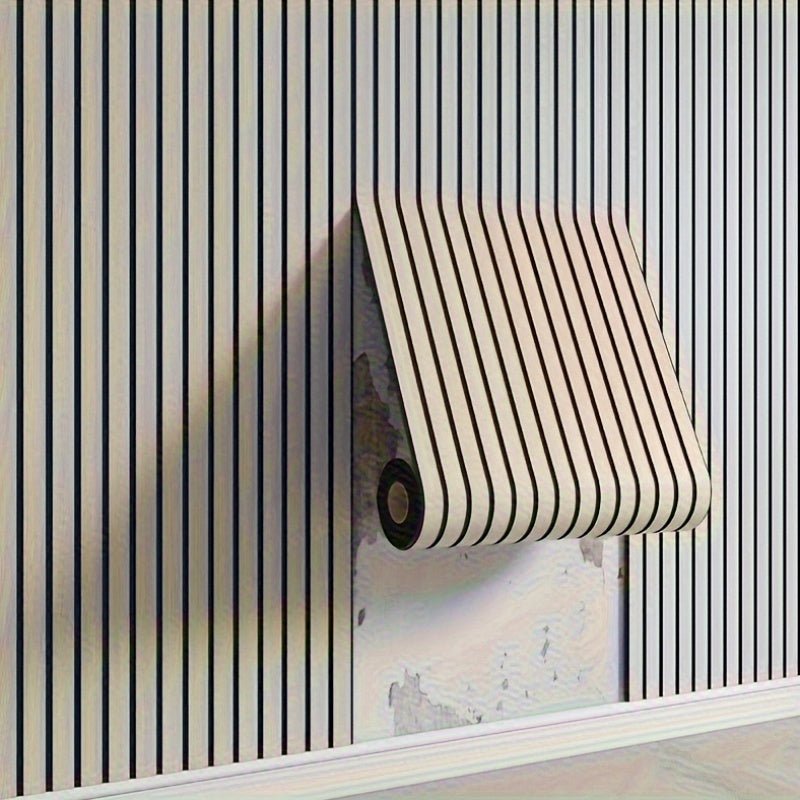 Selbstklebende Wandpaneele mit Holzoptik