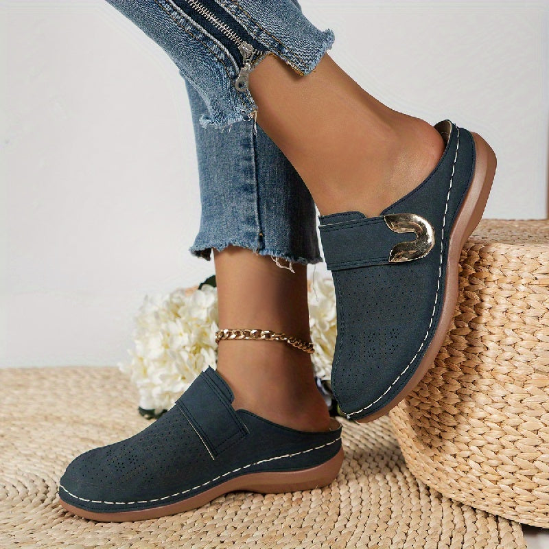 Komfortiva RundFit Damen Slip-On Freizeitschuhe mit Komfortfußbett