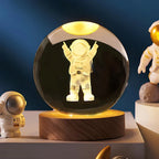 LumiSphere 3D Kristallkugel mit LED-Beleuchtung