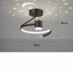 SternAura LED Deckenlampe mit Sternenhimmel-Effekt