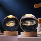 LumiSphere 3D Kristallkugel mit LED-Beleuchtung