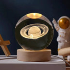 LumiSphere 3D Kristallkugel mit LED-Beleuchtung