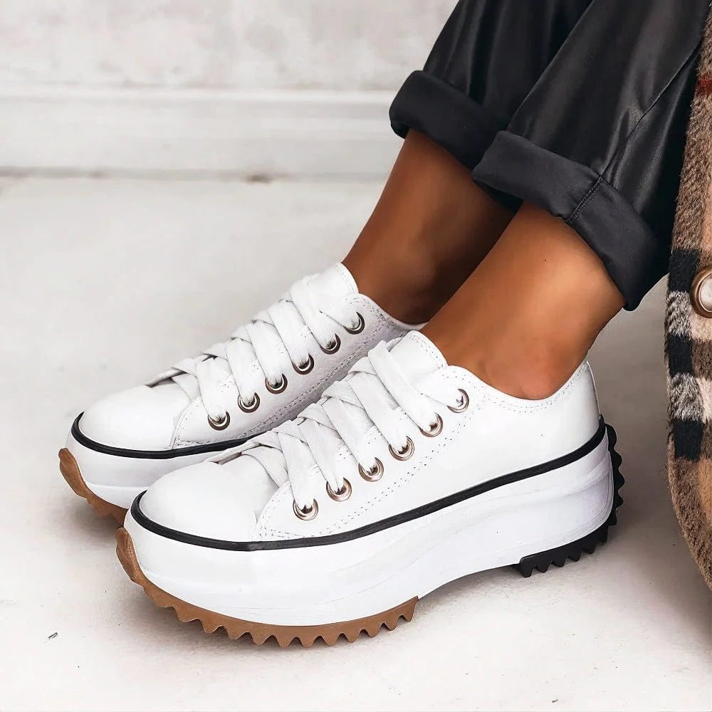 Komfortiva GehLeicht Damen Freizeitsneaker mit Komfortsohle und Grip