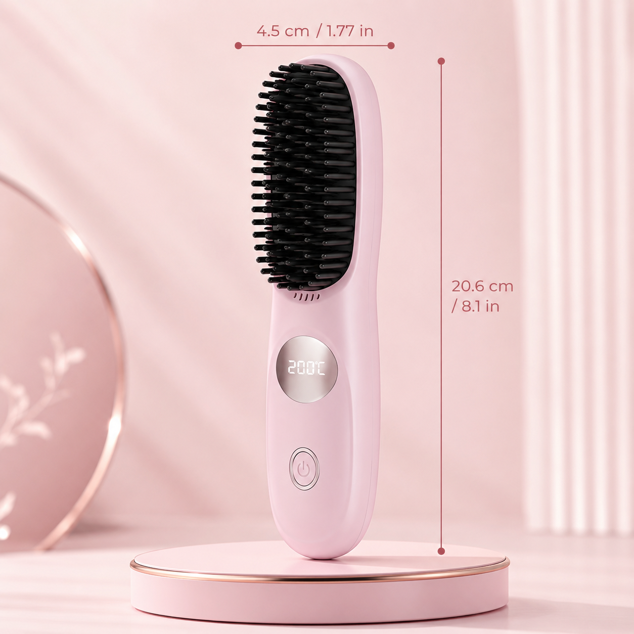 StyleBrush bezprzewodowa szczotka prostująca