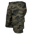 FlexCargo Herren Cargoshorts mit Mehreren Taschen für Sommer