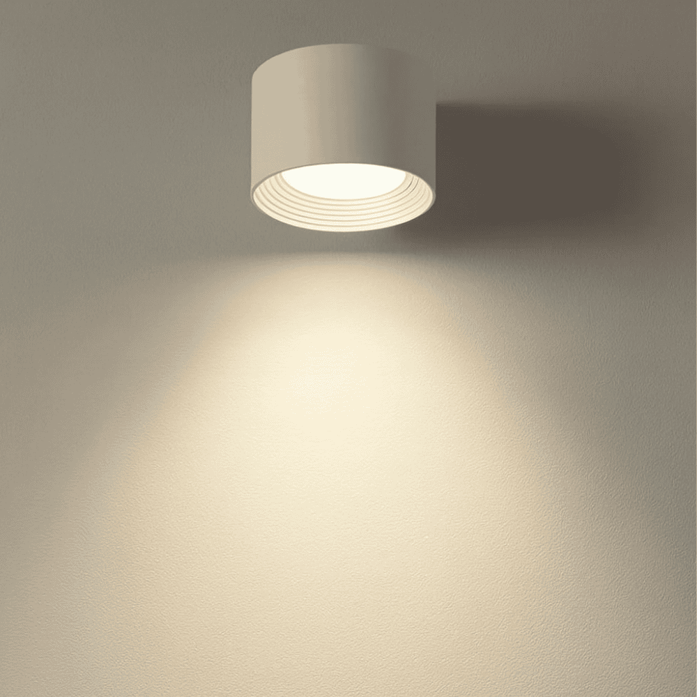 Nordlicht LED Wandleuchte kabellos dimmbar mit Fernbedienung