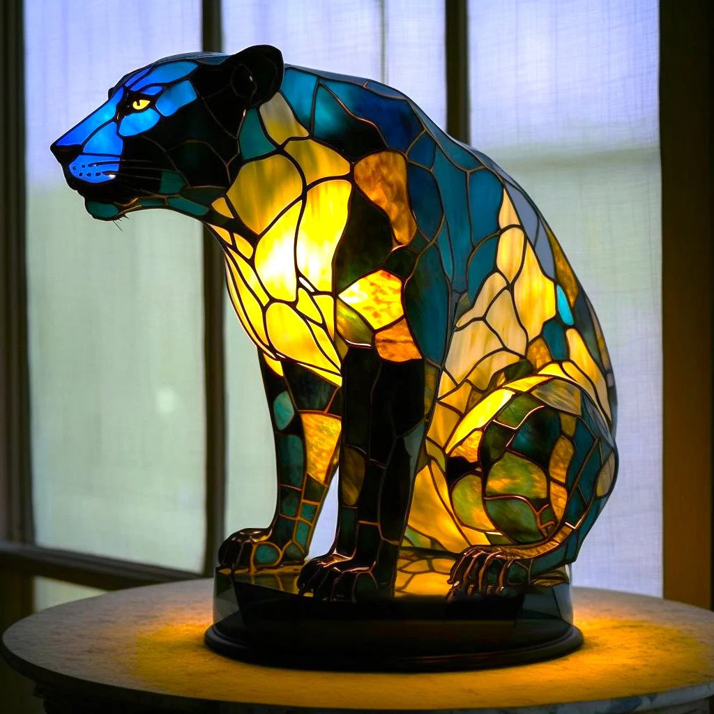 LumoArt Tischlampe modern dekorativ mit LED Licht