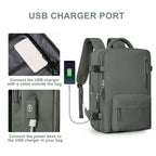 AquaTrail Wasserdichter Reiserucksack mit USB-Anschluss