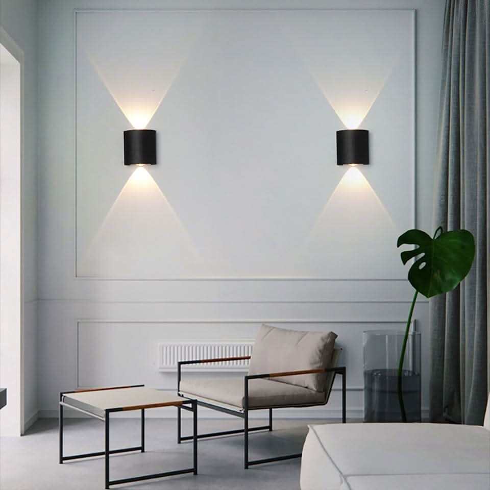 Udendørslys væglampe LED vejrbestandig moderne til have & facade
