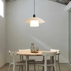 ZenLicht Glas Pendelleuchte Minimalistisch Japanisch Warmweiß