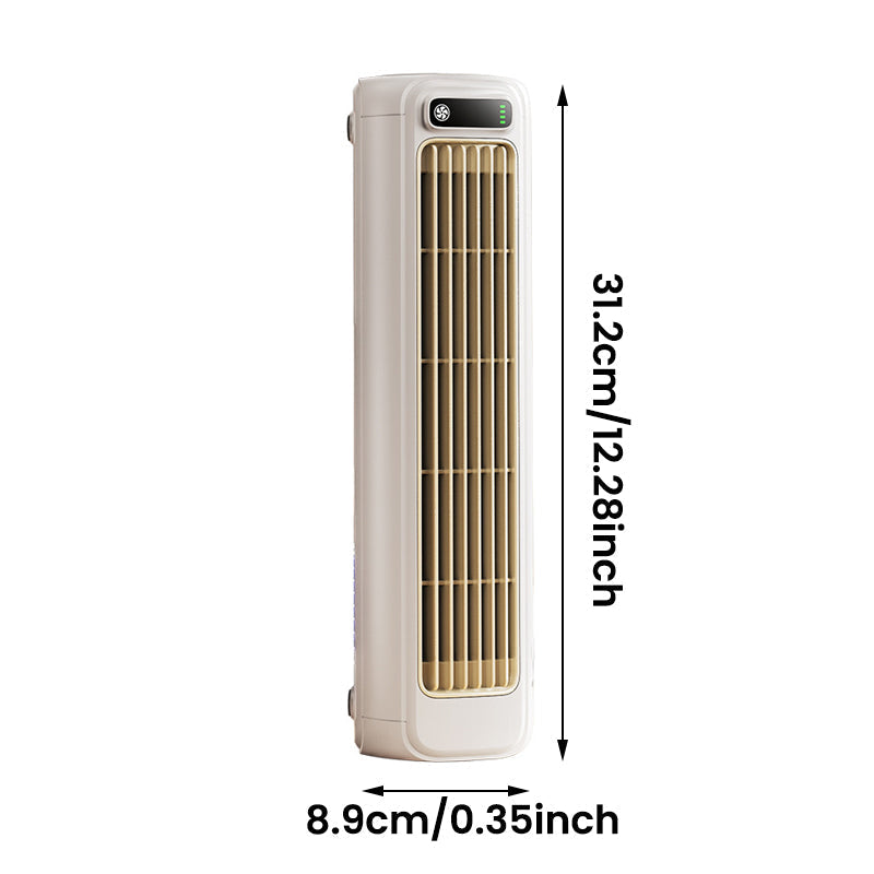 LuftBrise ProMobiler Tisch- und Wandventilator mit Akku 2000mAh