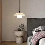 ZenLicht Glas Pendelleuchte Minimalistisch Japanisch Warmweiß
