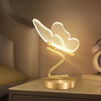 SchmetterGlanz Tischleuchte mit LED Dimmbar Dekorative Gestaltung