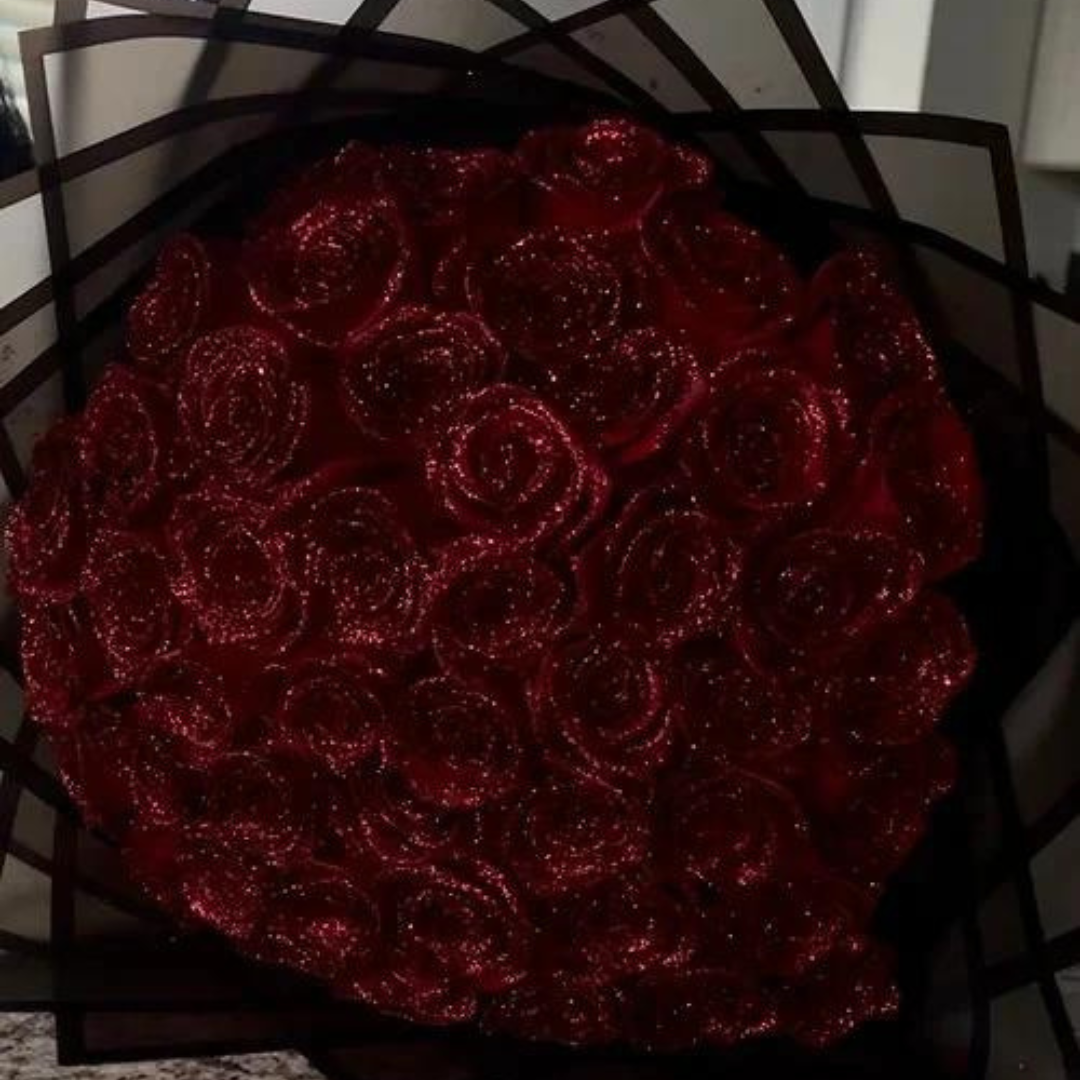 GlanzRose Dekorative Ewige Rose Wohnraum Dekoration