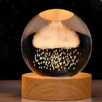 LumiSphere 3D Kristallkugel mit LED-Beleuchtung