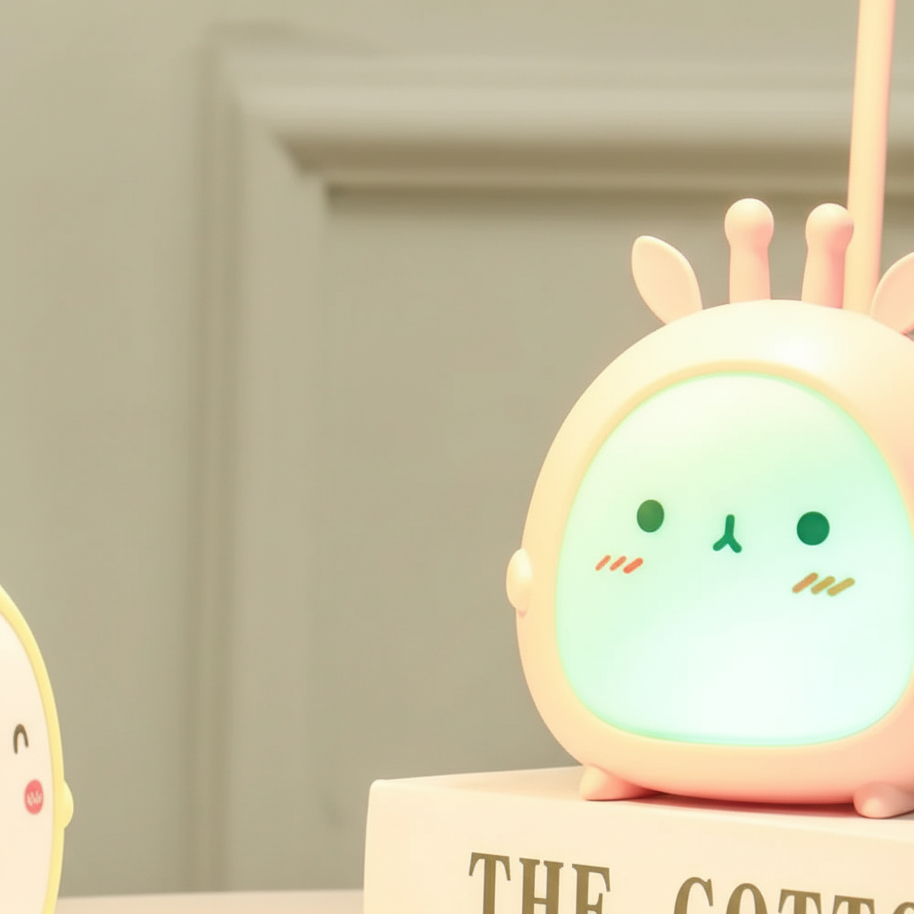KinderLumi Leselampe USB Cartoon Nachtlicht Augenfreundlich