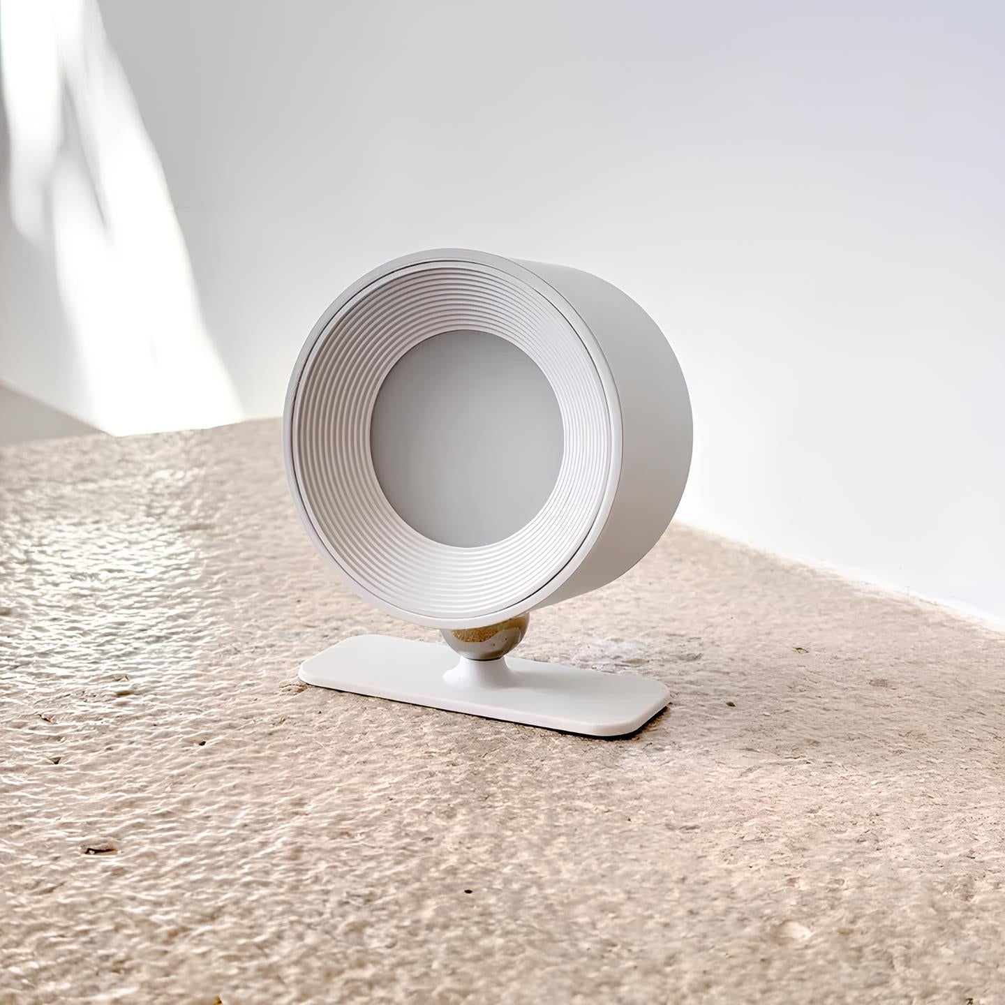 LED væglampe trådløs med drejelig lampehoved og USB-opladning