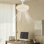 Lumivento Deckenventilator mit LED-Beleuchtung und Fernbedienung