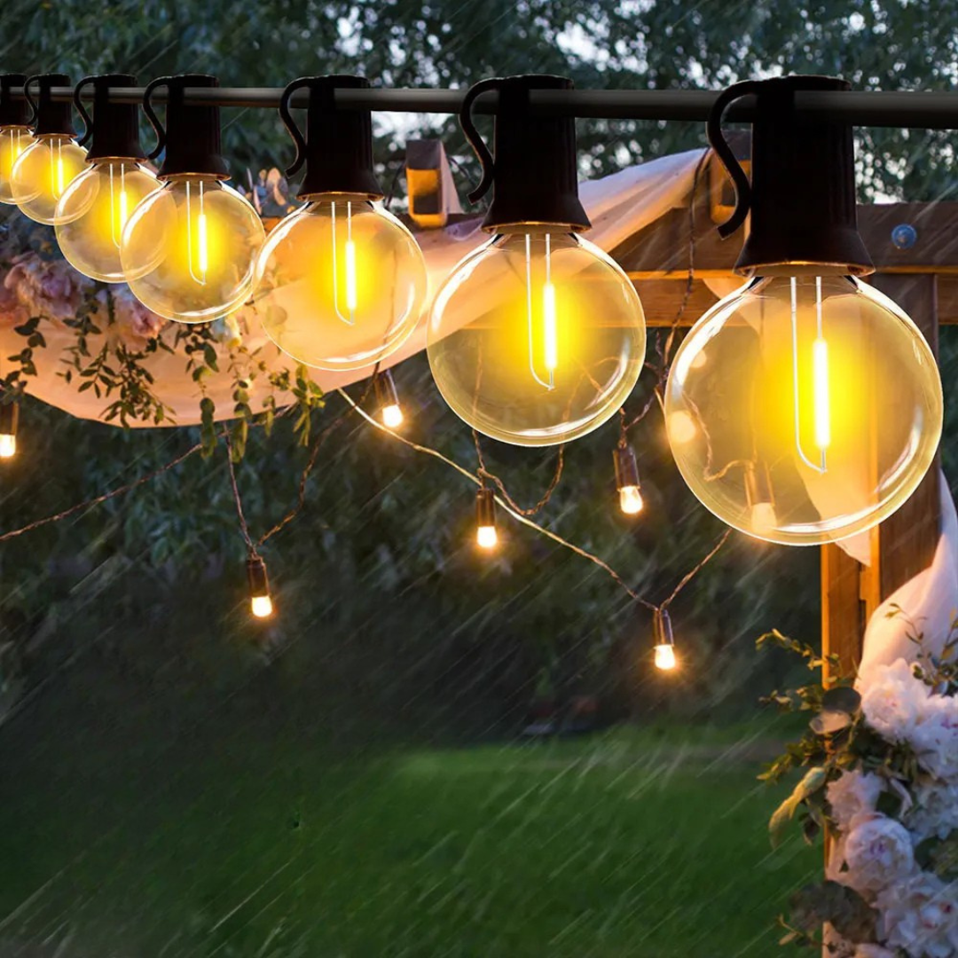 Lysmagi LED terrasse lyskæde USB til have og balkon