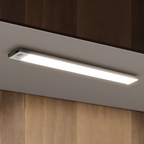 Listwa LED z czujnikiem do oświetlenia szafek, bezprzewodowa, USB, ściemniana