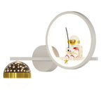 SternLumi Kinder LED Wandleuchte Sternenprojektion Warm