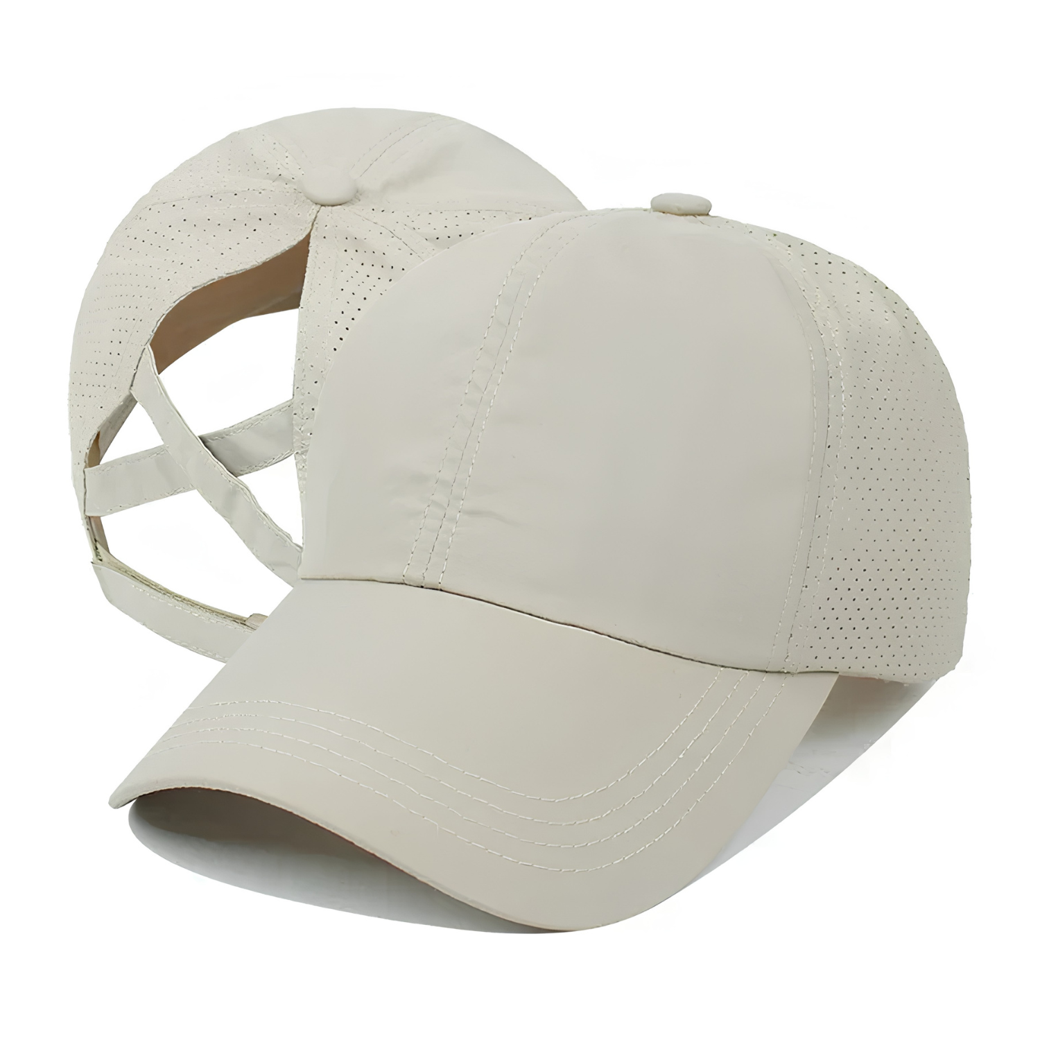AirFlowCap Sportkappe aus Mesh mit Pferdeschwanzöffnung