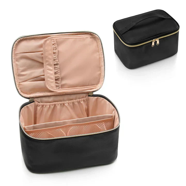 BeautyCase rejse kosmetikorganisator med justerbare rum