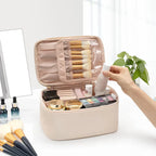 BeautyCase rejse kosmetikorganisator med justerbare rum