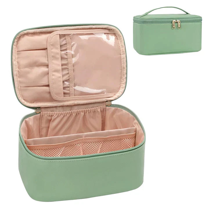BeautyCase rejse kosmetikorganisator med justerbare rum