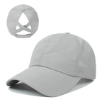 AirFlowCap Sportkappe aus Mesh mit Pferdeschwanzöffnung