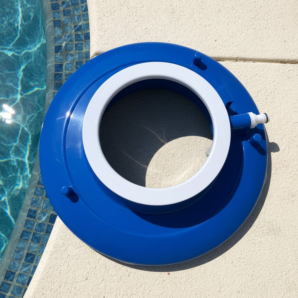 Poolvora Poolreiniger mit Wasserdruck für Pools Teiche und Whirlpools