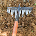 GartenPro Bodenrechen – Kohlenstahl Unkrautrechen für Gartenarbeit