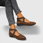 AngenehmGeh dames slip-on sko til hverdag