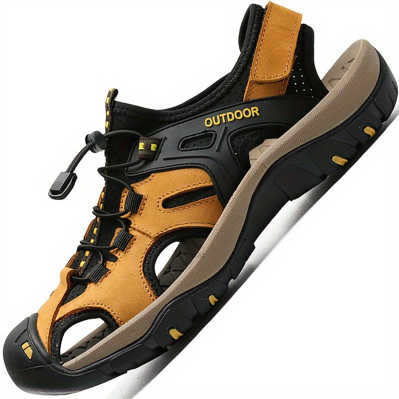 TrailGuard Herren Outdoorsandalen mit Geschlossener Zehenkappe