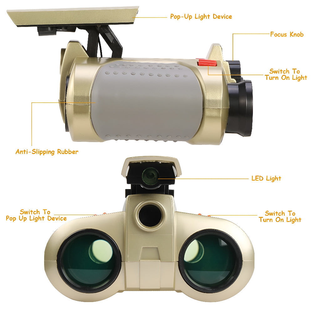 Dziecięcy lornetka NightScout z 4-krotnym powiększeniem
