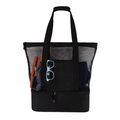 BreezeCarry Strandtasche mit Kühlfach und Mesh Hauptfach