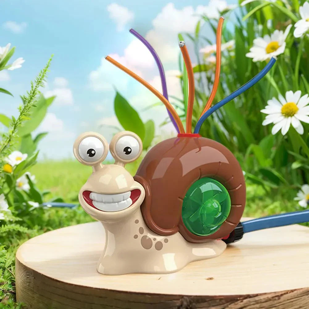 Aquanido Schnecken Wassersprinkler für Garten und Sommer Wasserspaß