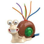 Aquanido Schnecken Wassersprinkler für Garten und Sommer Wasserspaß
