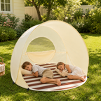 Sonnennest PopUp-Strandmuschel für 3–4 Personen mit Sofortaufbau