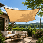 Solvexa UV-Sonnensegel für Garten Terrasse Balkon und Camping