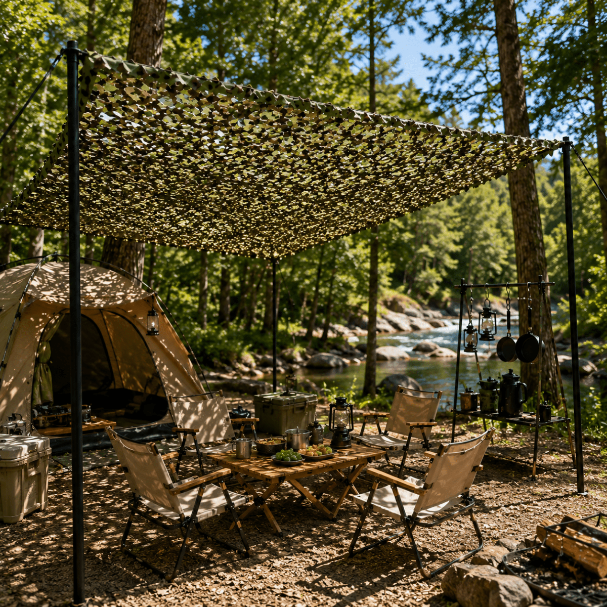 Naturiva Sichtschutznetz mit Blattdesign für Garten Balkon und Terrasse