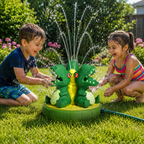 Jurasplash Dinosaurier Wassersprinkler für Garten und Sommerspiele
