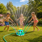 Hydrilo Oktopus Wassersprinkler für Garten und Sommer Wasserspaß