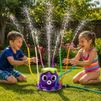 Hydrilo Oktopus Wassersprinkler für Garten und Sommer Wasserspaß