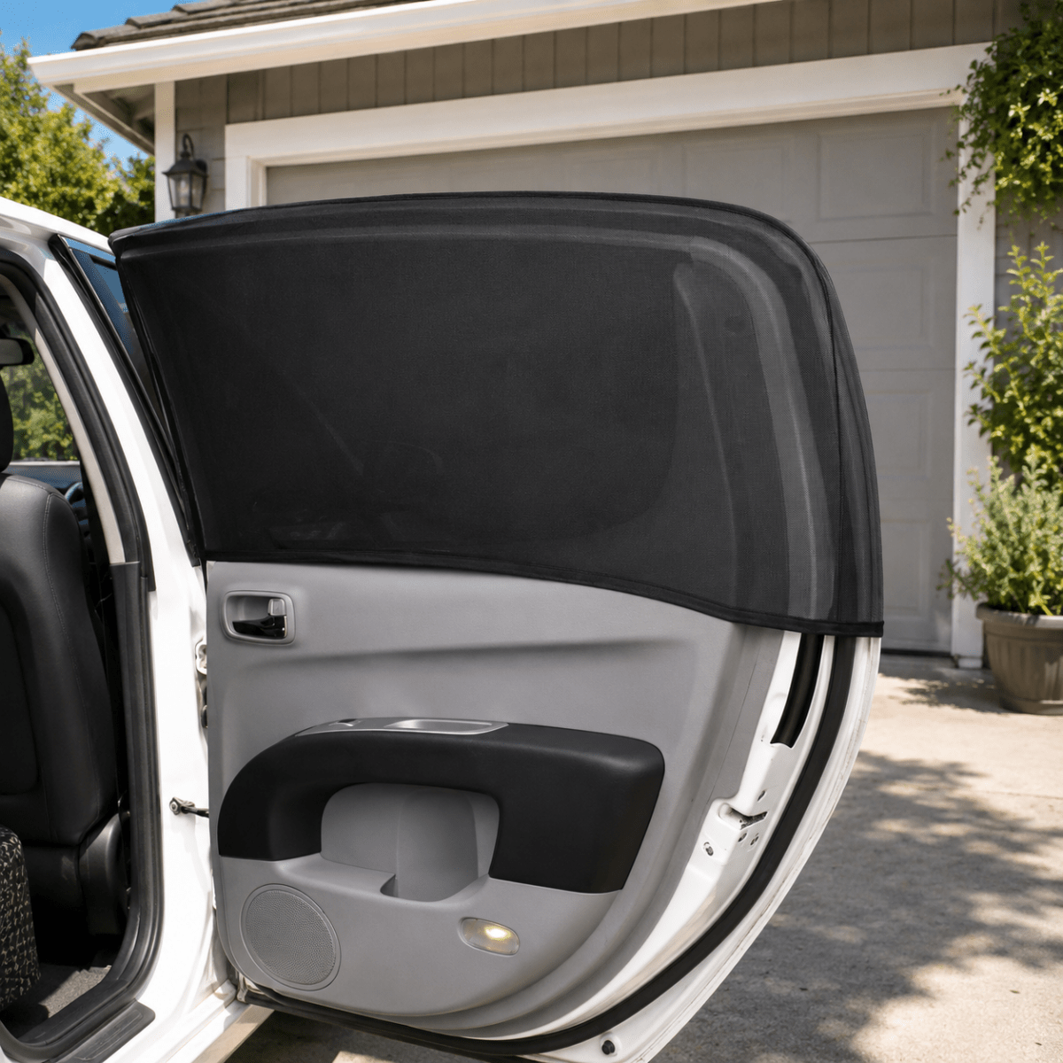 DriveMesh Fahrzeug Fensternetz 2er Set für Auto und Camping