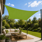 Solvanta Dreieckiges Sonnensegel mit UV-Schutz für Garten und Terrasse