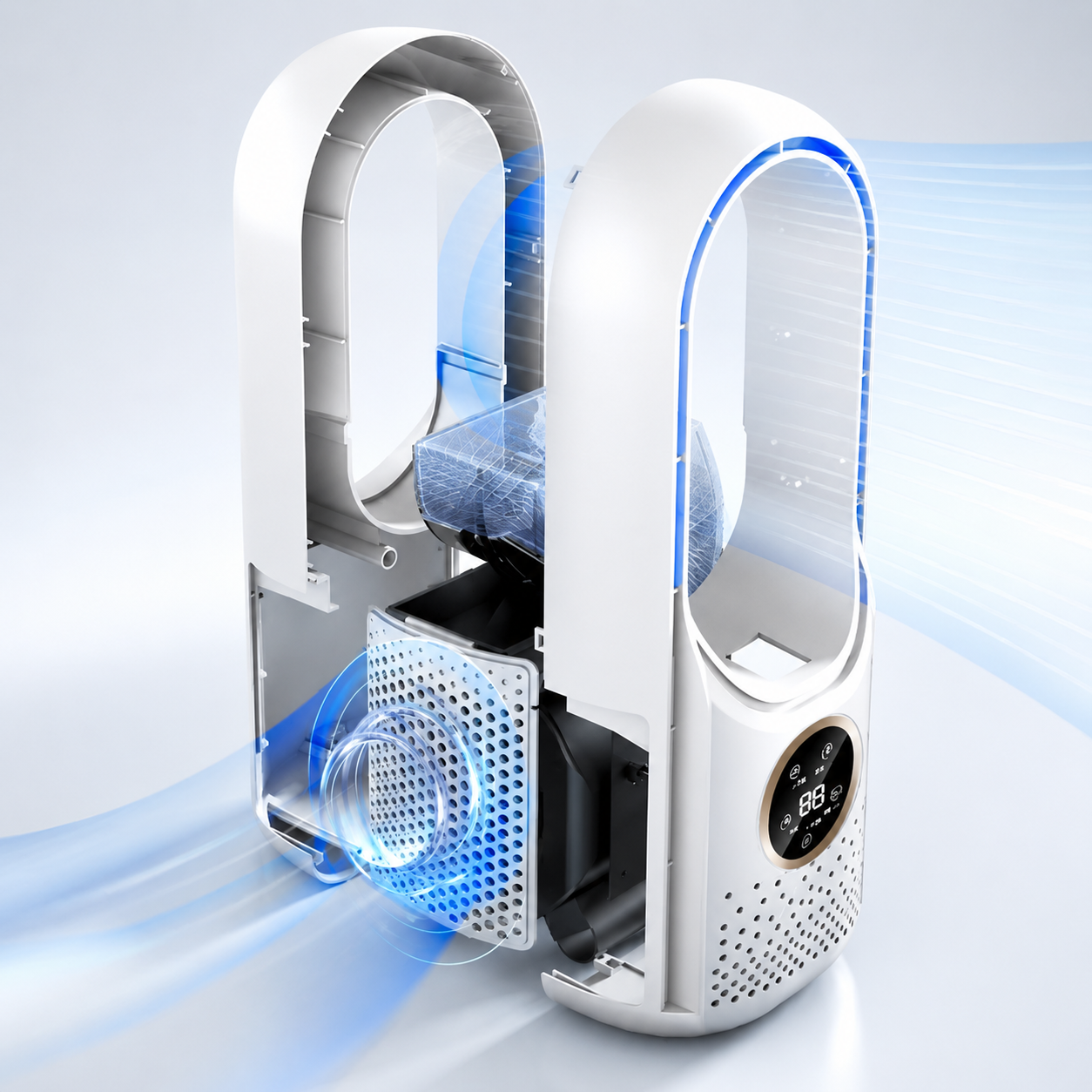 AirFlow Pro Tragbare Mini Klimaanlage