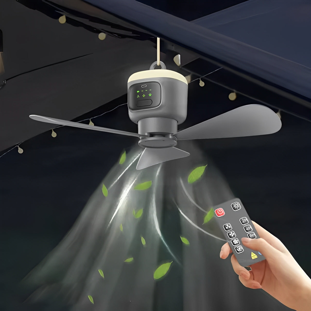 AirNova Kabelloser Deckenventilator
